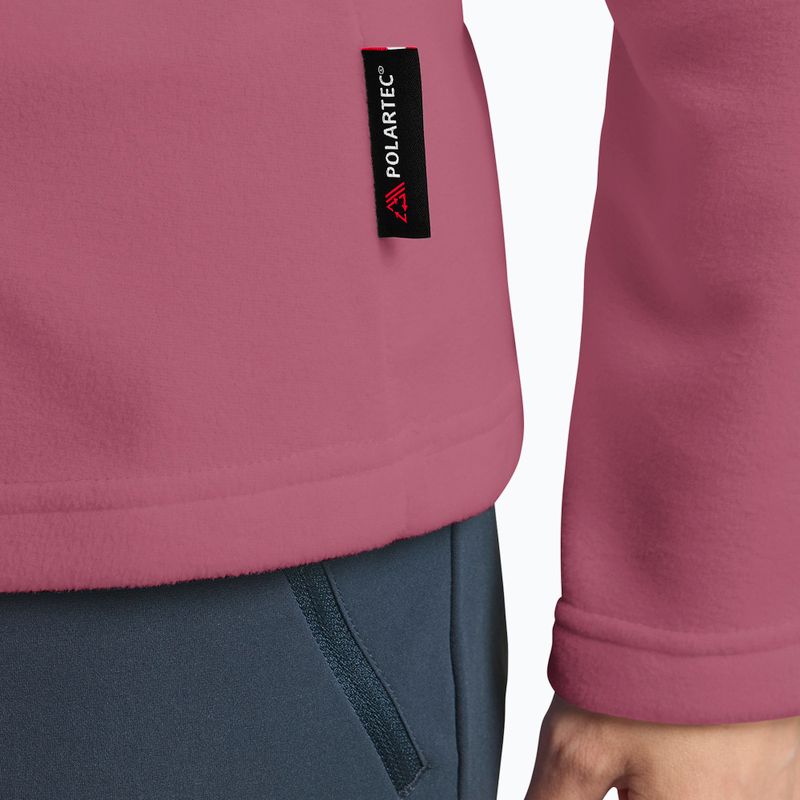 Moteriškas žygio džemperis Jack Wolfskin Taunus Hz raisin 5