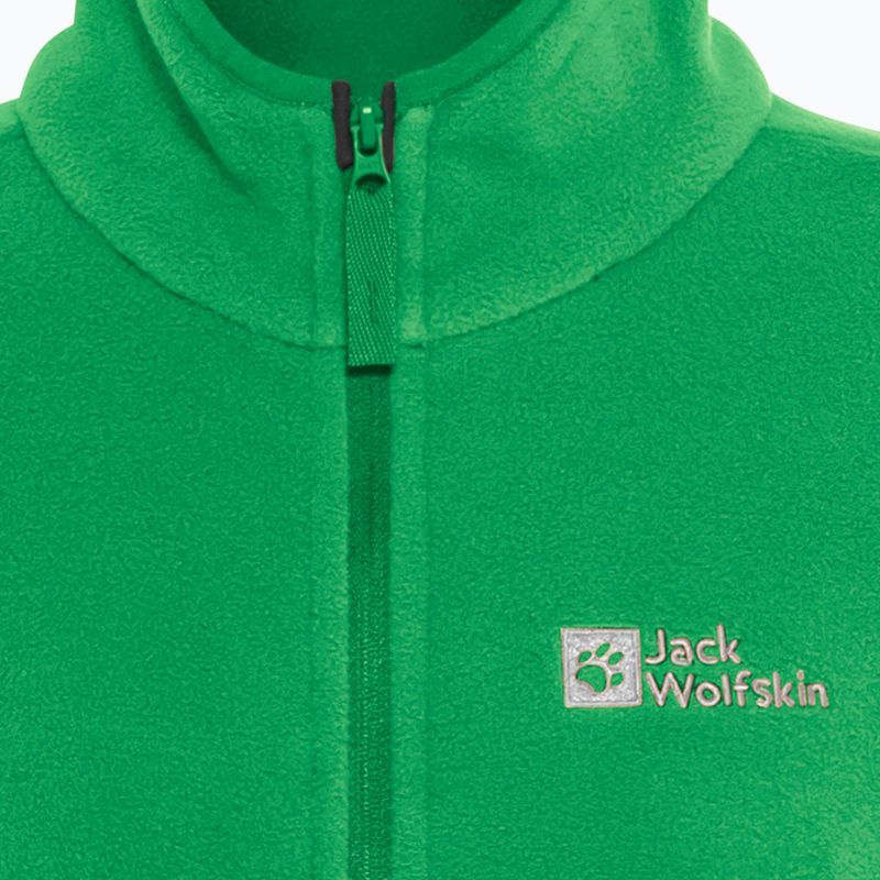 Vaikiškas fliso džemperis Jack Wolfskin Taunus mystic green 4