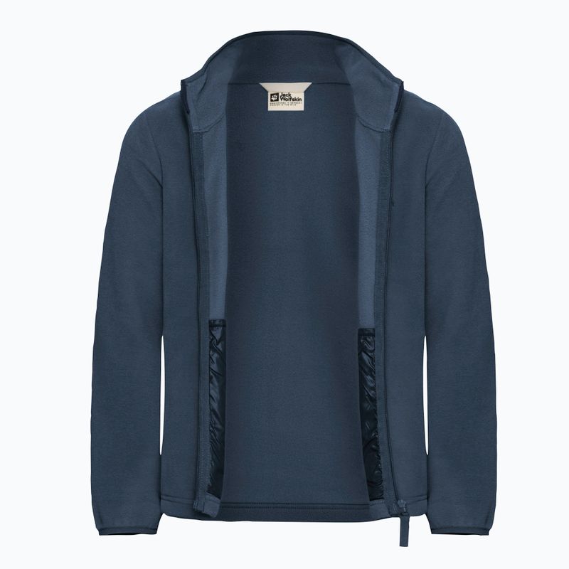 Vaikiškas fliso džemperis Jack Wolfskin Taunus midnight sky 3