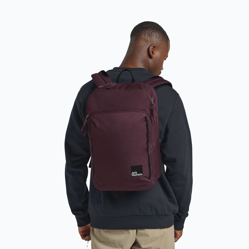 Miesto kuprinė Jack Wolfskin Terracade 24 l amaranth 9