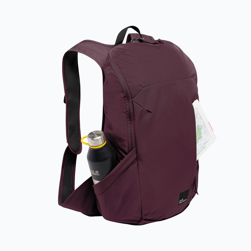 Moteriška miesto kuprinė Jack Wolfskin Waimea 15 l amarantinė 2