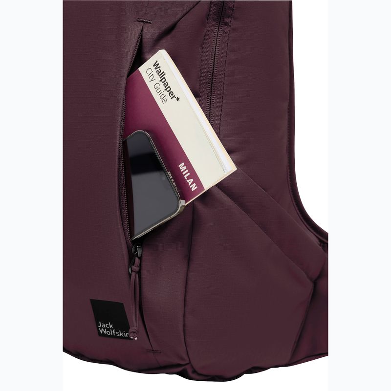 Moteriška miesto kuprinė Jack Wolfskin Waimea 15 l amarantinė 9