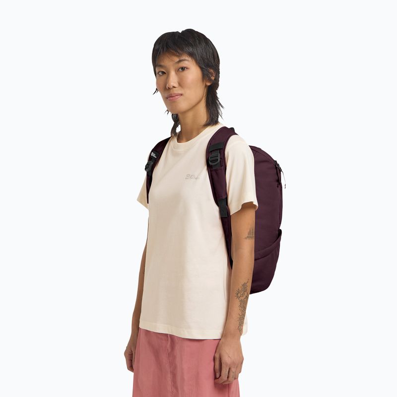 Moteriška miesto kuprinė Jack Wolfskin Waimea 15 l amarantinė 12