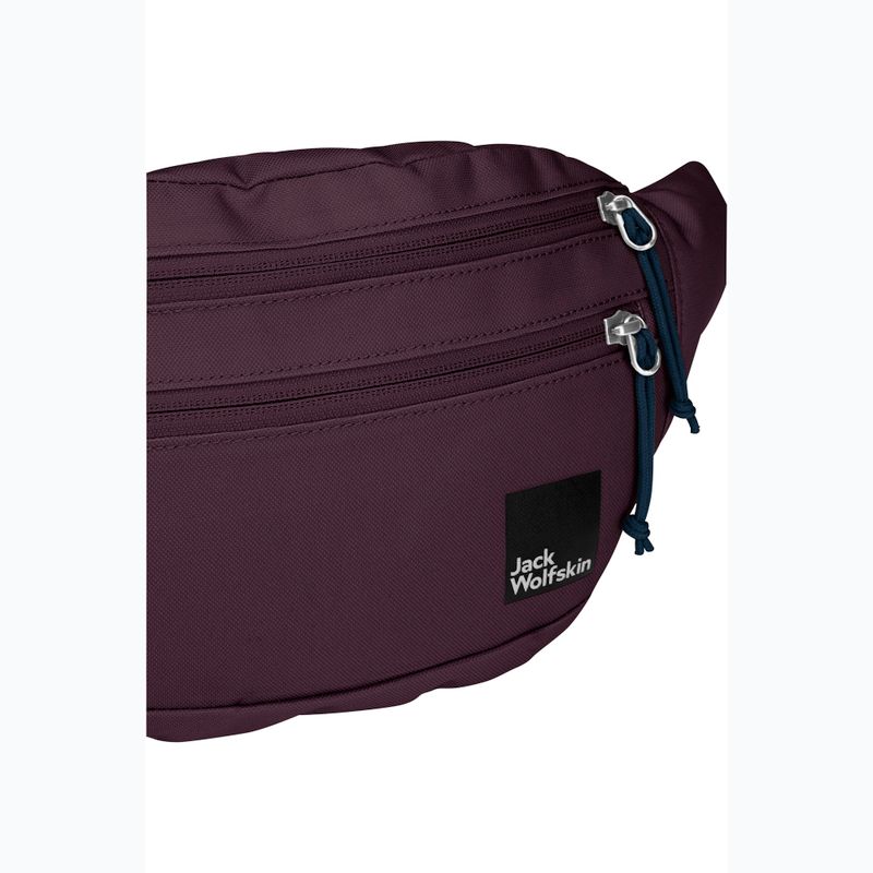 Dėklas juosmeniui Jack Wolfskin Konya Hipbag 2 l amarantas 3