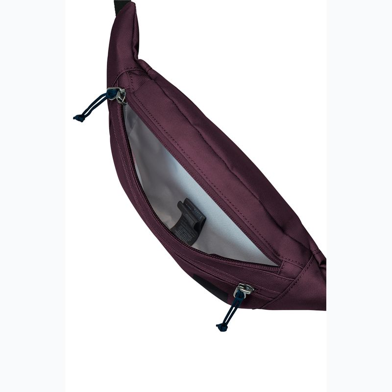 Dėklas juosmeniui Jack Wolfskin Konya Hipbag 2 l amarantas 4
