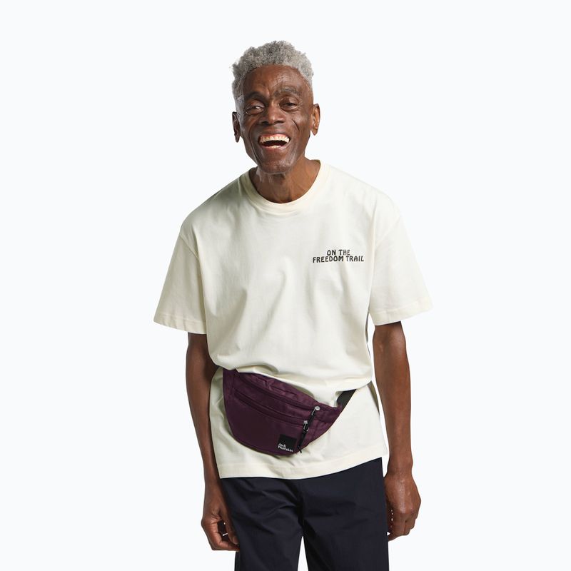 Dėklas juosmeniui Jack Wolfskin Konya Hipbag 2 l amarantas 7