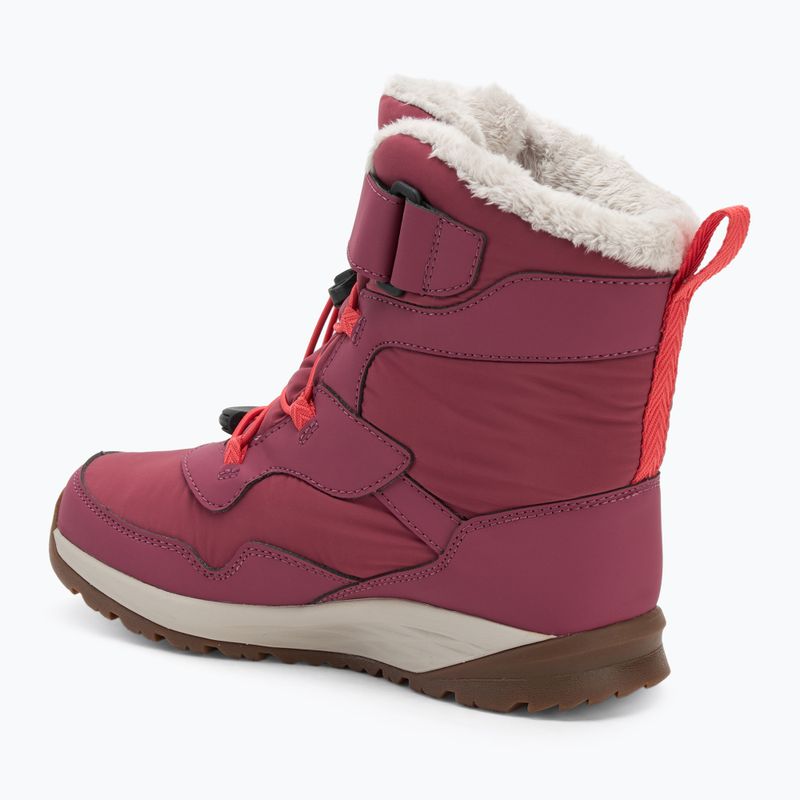 Vaikiški batai Jack Wolfskin Polar Bear-G Texapore High Vc raisin 3