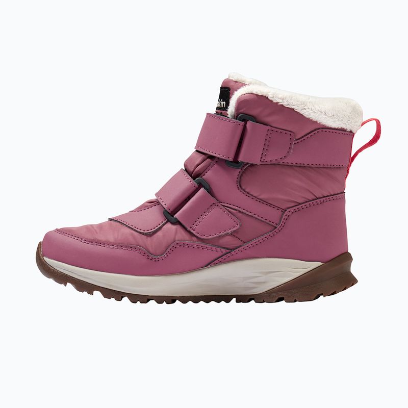Vaikiški batai Jack Wolfskin Polar Bear-B Texapore Mid Vc raisin 2