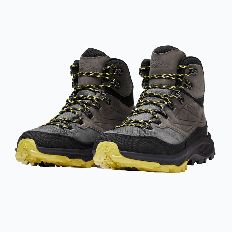 Vyriški žygio batai Jack Wolfskin Cyrox Texapore Mid slate 10