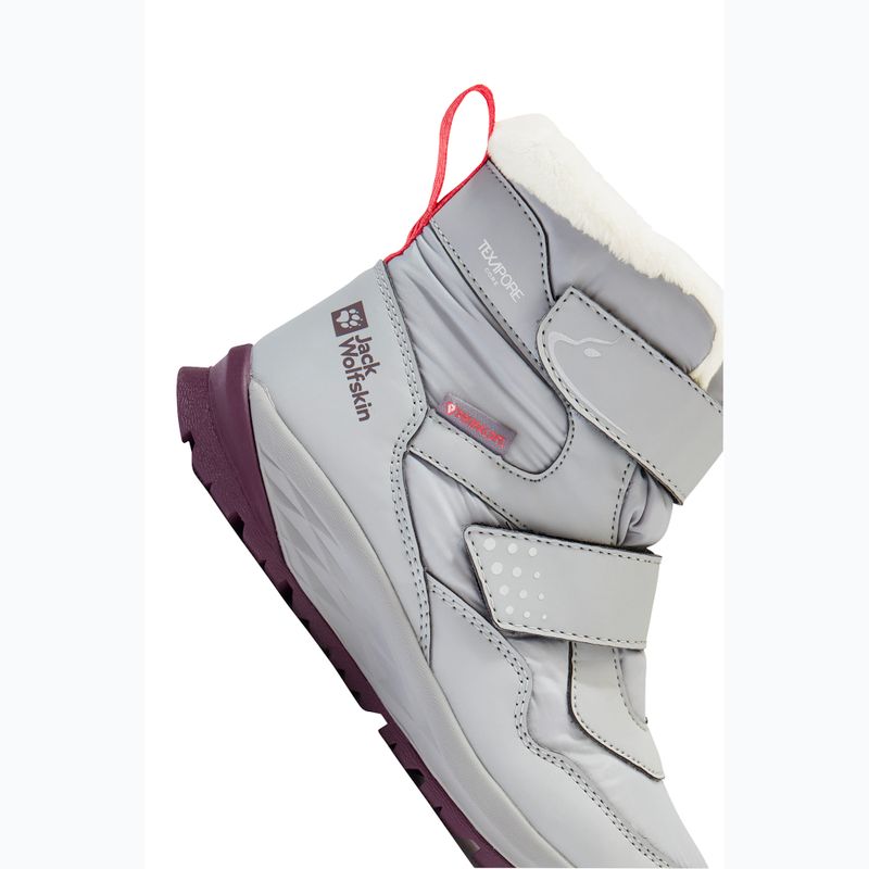 Vaikiški batai Jack Wolfskin Polar Bear-B Texapore Mid Vc rainstorm 8