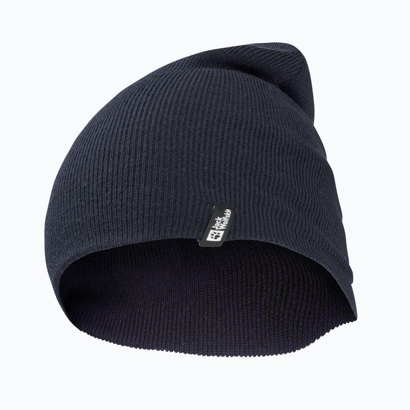Žieminė kepurė Jack Wolfskin Rib dark navy
