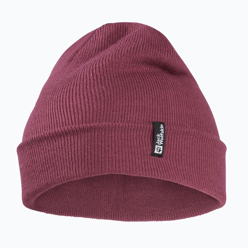 Žieminė kepurė Jack Wolfskin Rib raisin