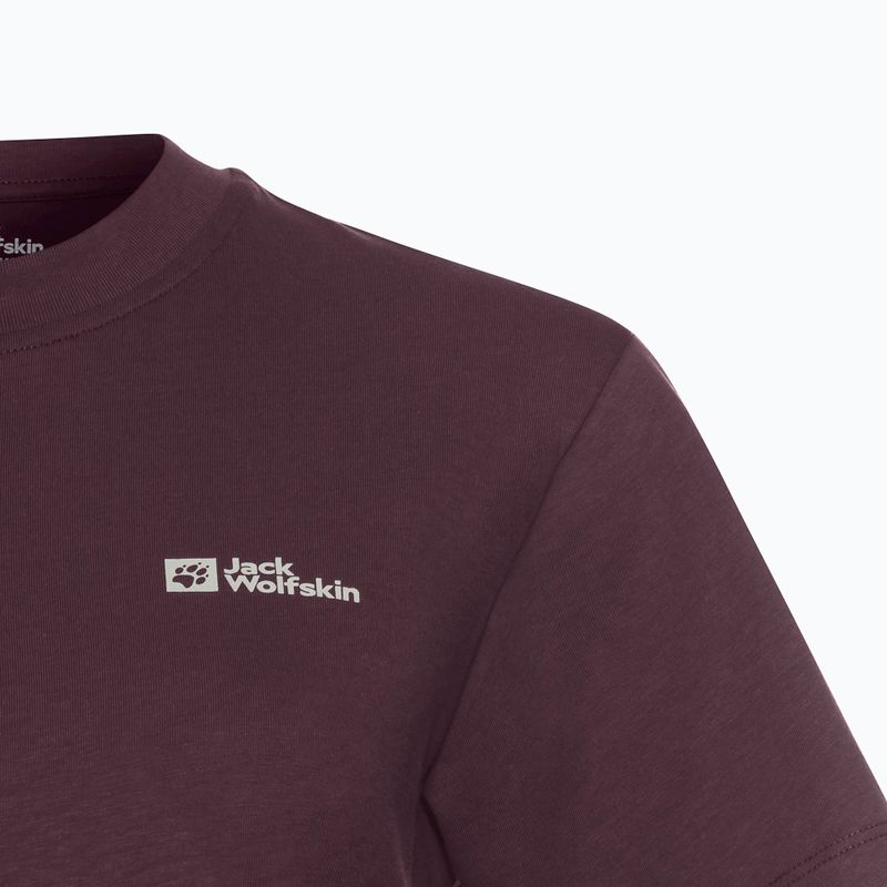 Moteriški marškinėliai Jack Wolfskin Essential amaranth 7