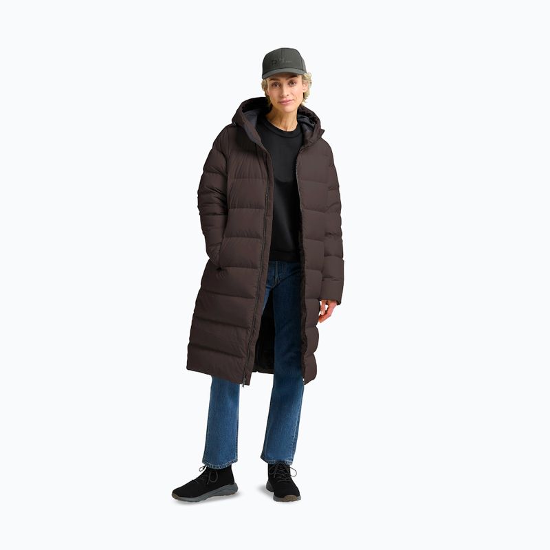 Moteriškas pūstas paltas Jack Wolfskin Frozen Palace peat 2