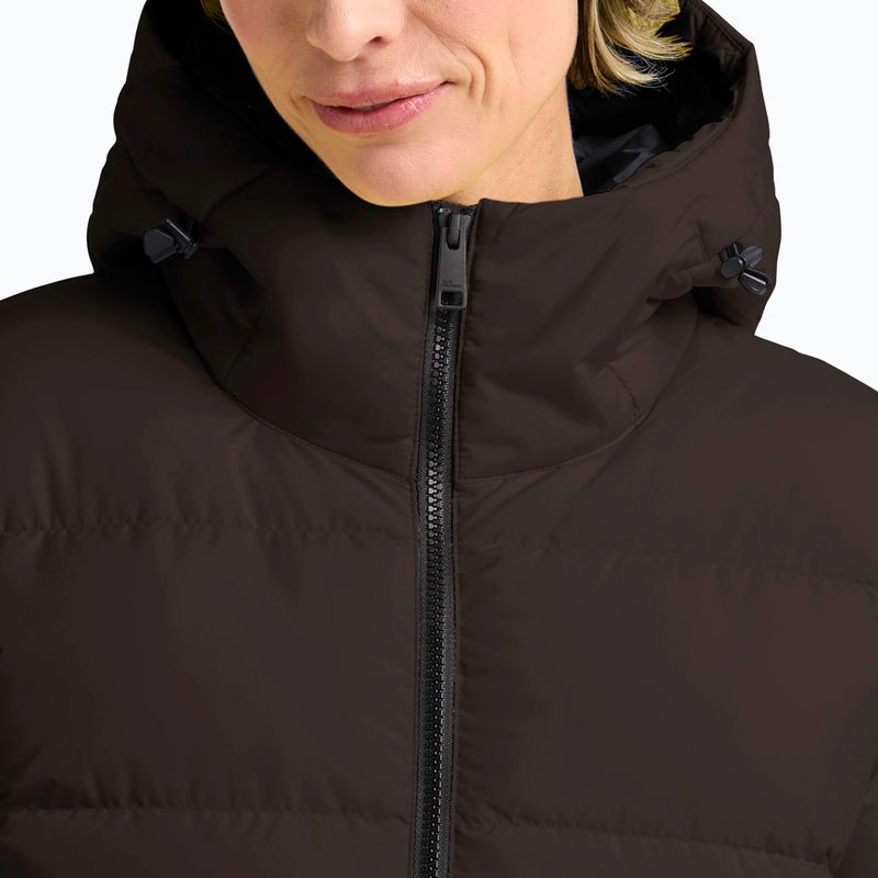 Moteriškas pūstas paltas Jack Wolfskin Frozen Palace peat 6