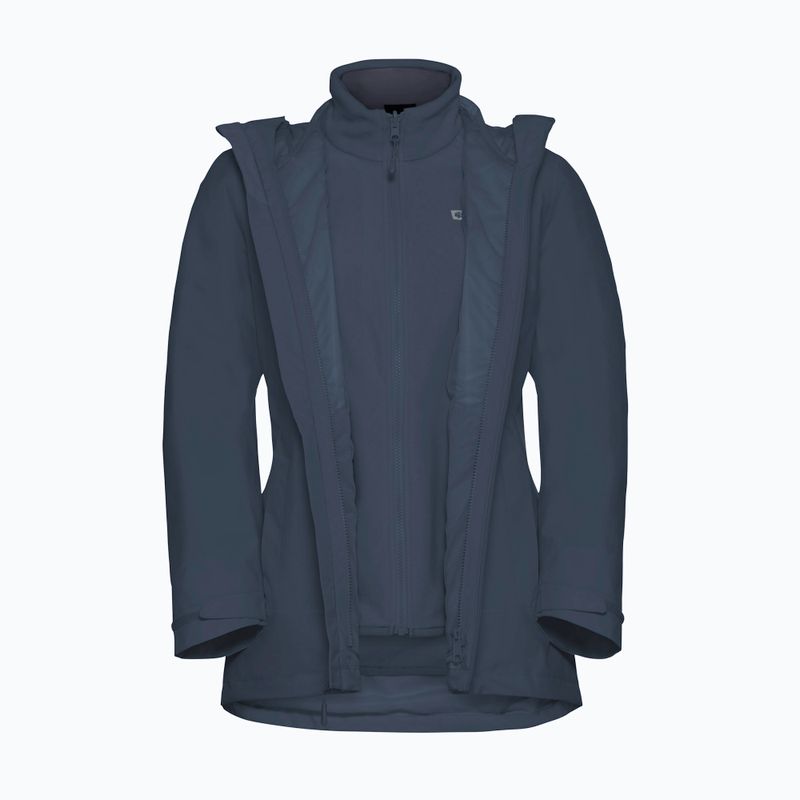 Moteriška striukė 3in1 Jack Wolfskin Moonrise 3In1 midnight sky 12