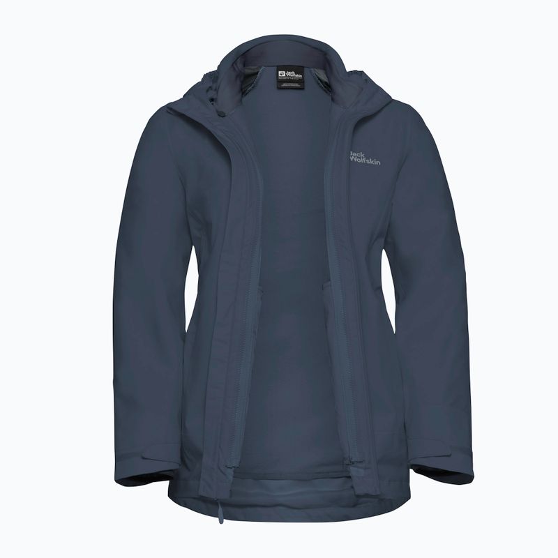Moteriška striukė 3in1 Jack Wolfskin Moonrise 3In1 midnight sky 13