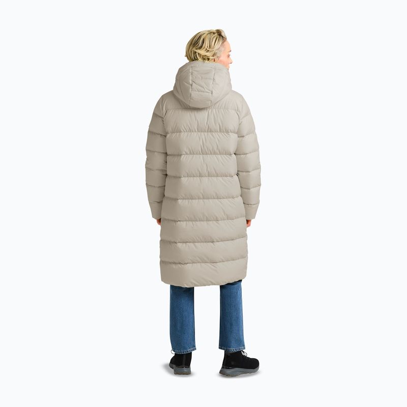 Moteriškas pūstas paltas Jack Wolfskin Frozen Palace pale sand 3
