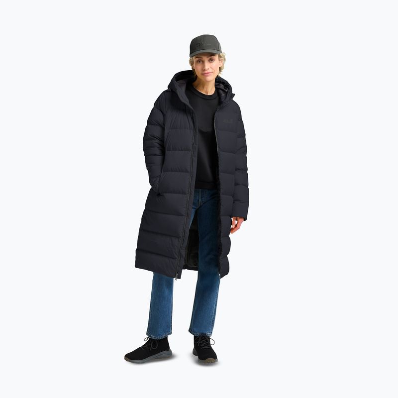 Moteriškas pūstas paltas Jack Wolfskin Frozen Palace Coat dark navy 3