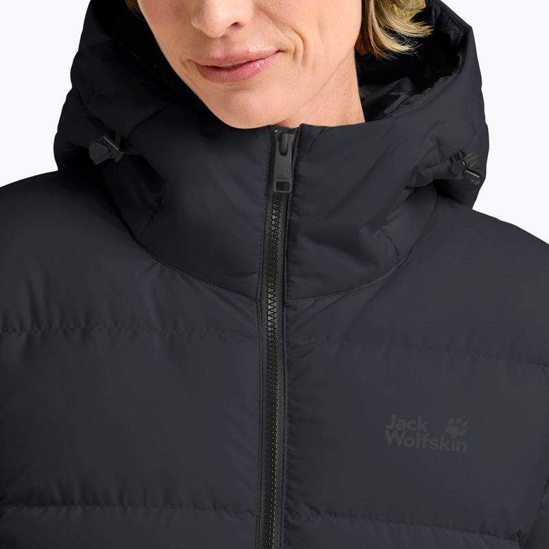 Moteriškas pūstas paltas Jack Wolfskin Frozen Palace Coat dark navy 6