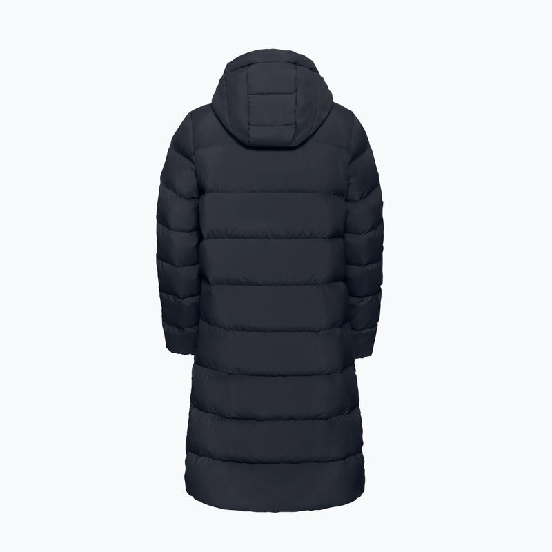 Moteriškas pūstas paltas Jack Wolfskin Frozen Palace Coat dark navy 10