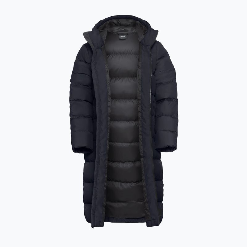 Moteriškas pūstas paltas Jack Wolfskin Frozen Palace Coat dark navy 11