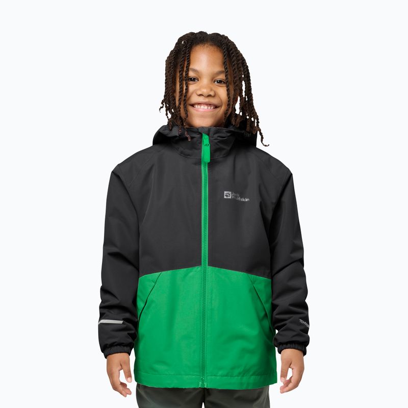 Vaikiška striukė 3in1 Jack Wolfskin Iceland 3IN1 mystic geen 8