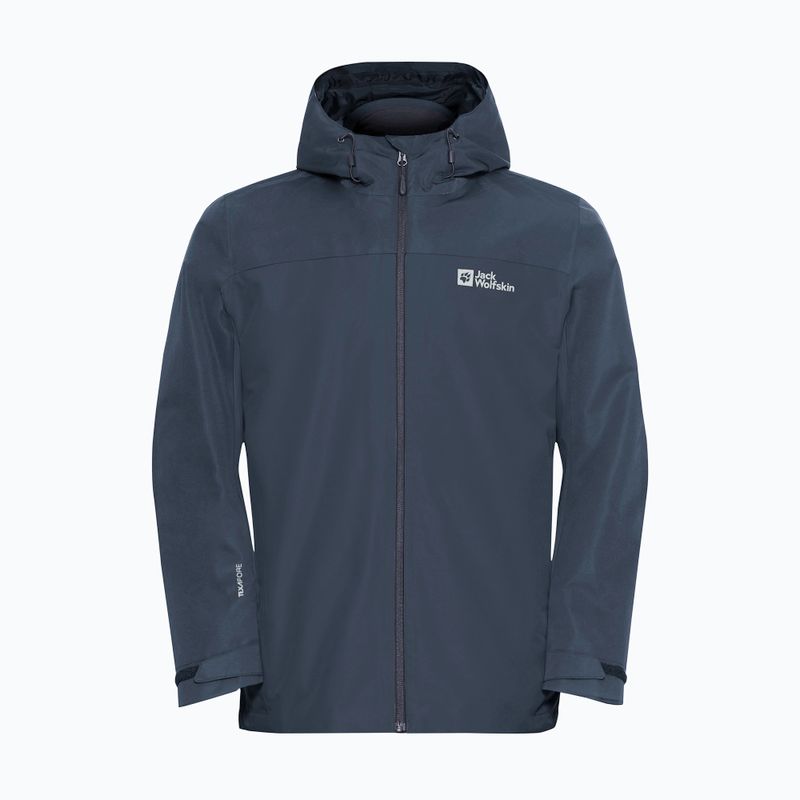 Vyriška striukė 3in1 Jack Wolfskin Taubenberg 3In1 midnight sky 10