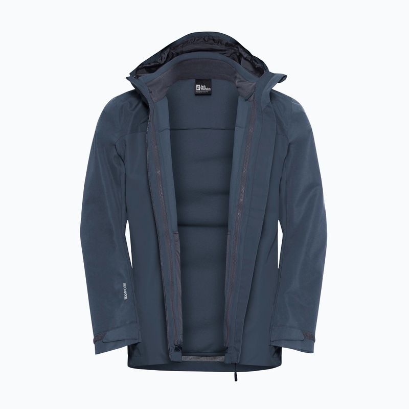 Vyriška striukė 3in1 Jack Wolfskin Taubenberg 3In1 midnight sky 13
