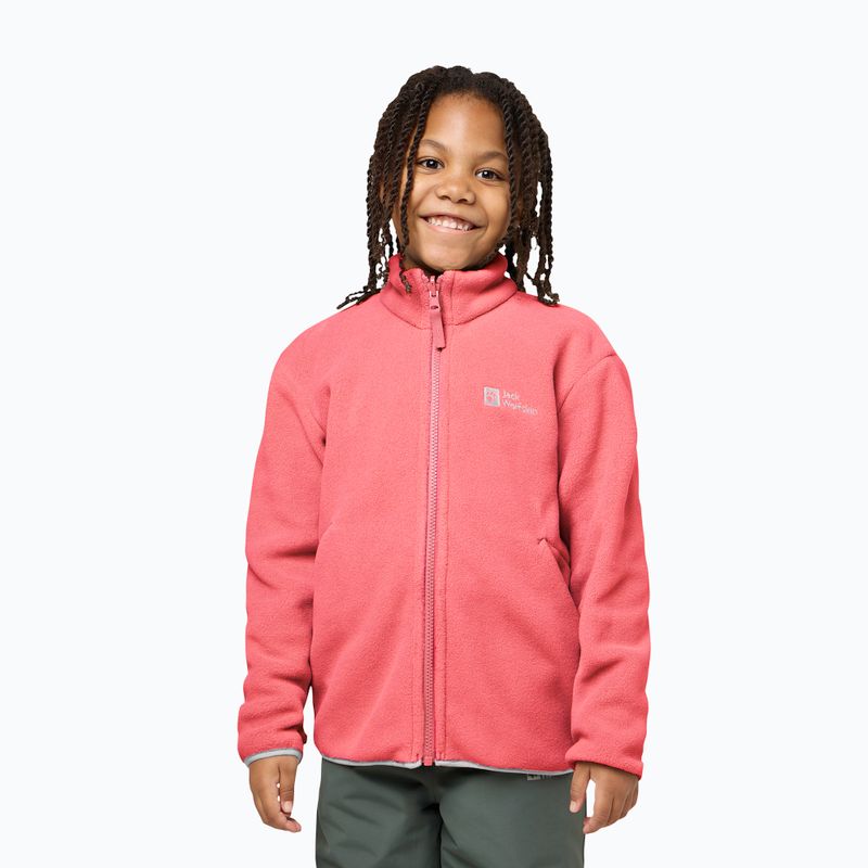 Vaikiška striukė 3in1 Jack Wolfskin Iceland 3IN1 sunset coral 10