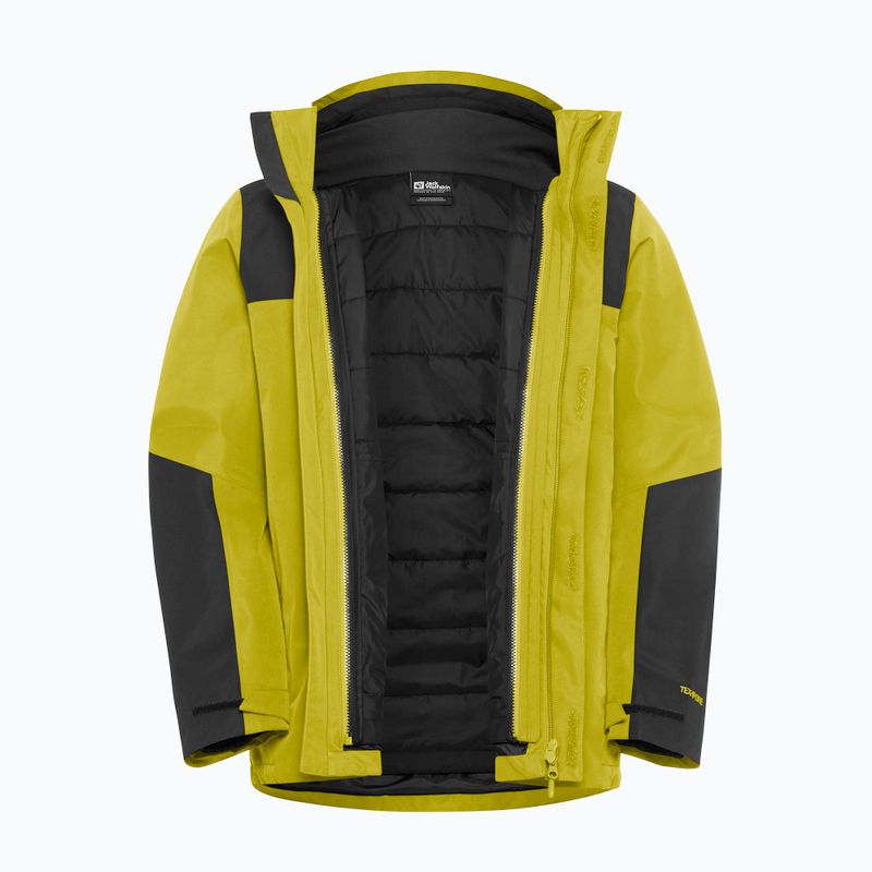 Vyriška striukė 3in1 Jack Wolfskin Jasper 3In1 chartreuse 21