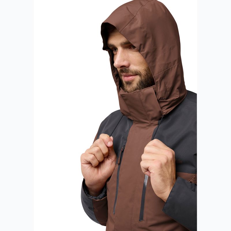 Vyriška striukė 3in1 Jack Wolfskin Jasper 3In1 hot choc 8