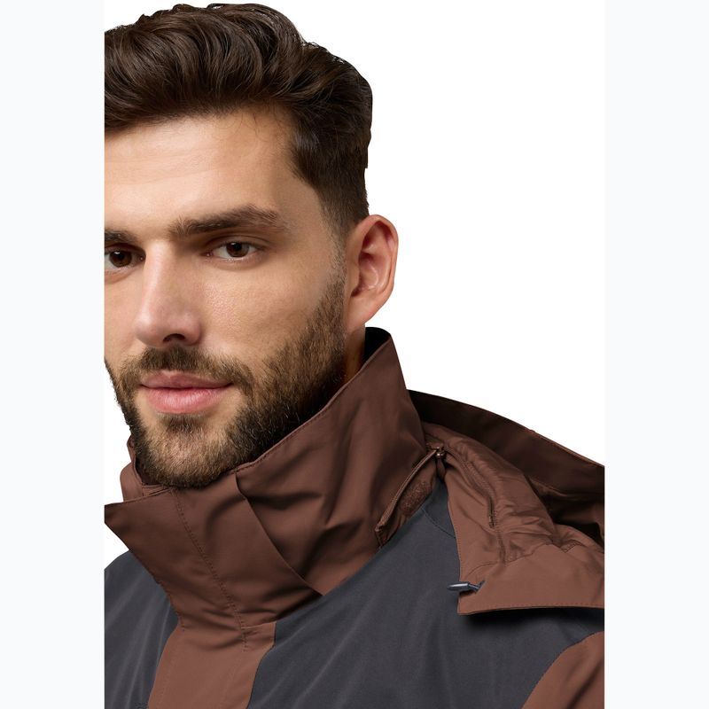 Vyriška striukė 3in1 Jack Wolfskin Jasper 3In1 hot choc 9