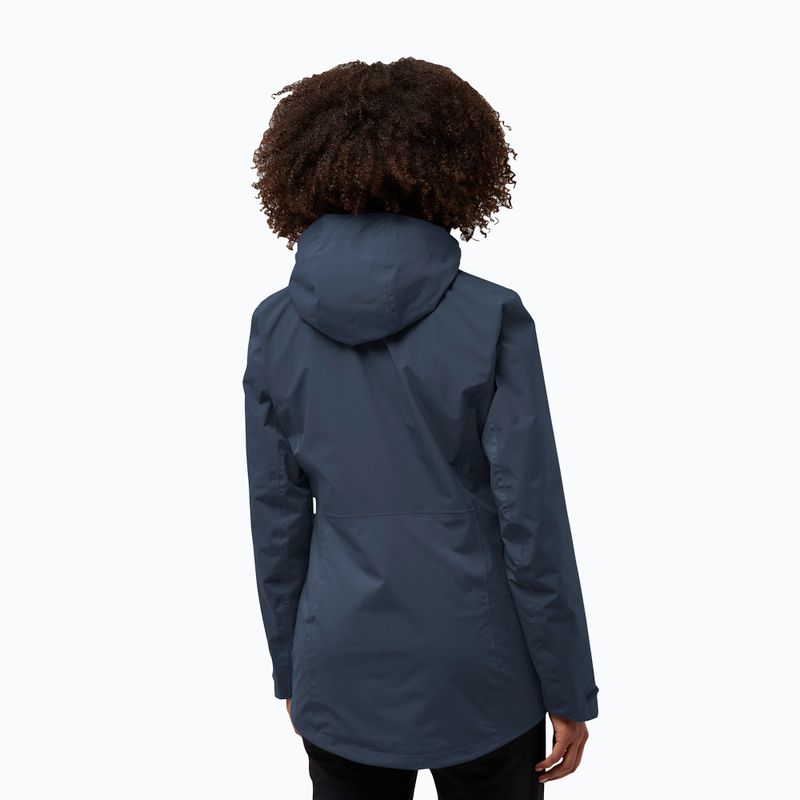 Moteriška 3in1 striukė Jack Wolfskin Hunberg 3In1 midnight sky 2