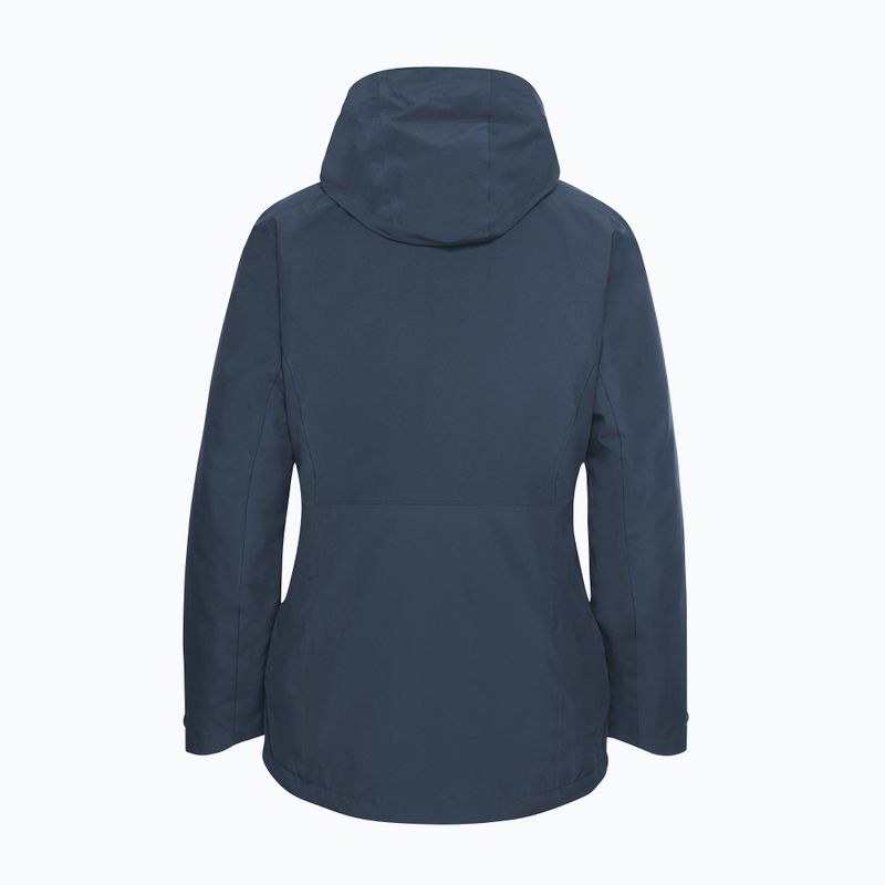 Moteriška 3in1 striukė Jack Wolfskin Hunberg 3In1 midnight sky 14