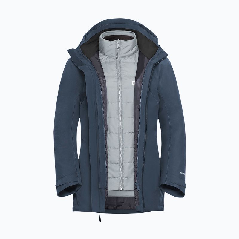 Moteriška 3in1 striukė Jack Wolfskin Hunberg 3In1 midnight sky 15