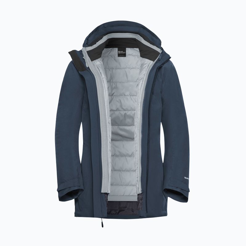 Moteriška 3in1 striukė Jack Wolfskin Hunberg 3In1 midnight sky 16