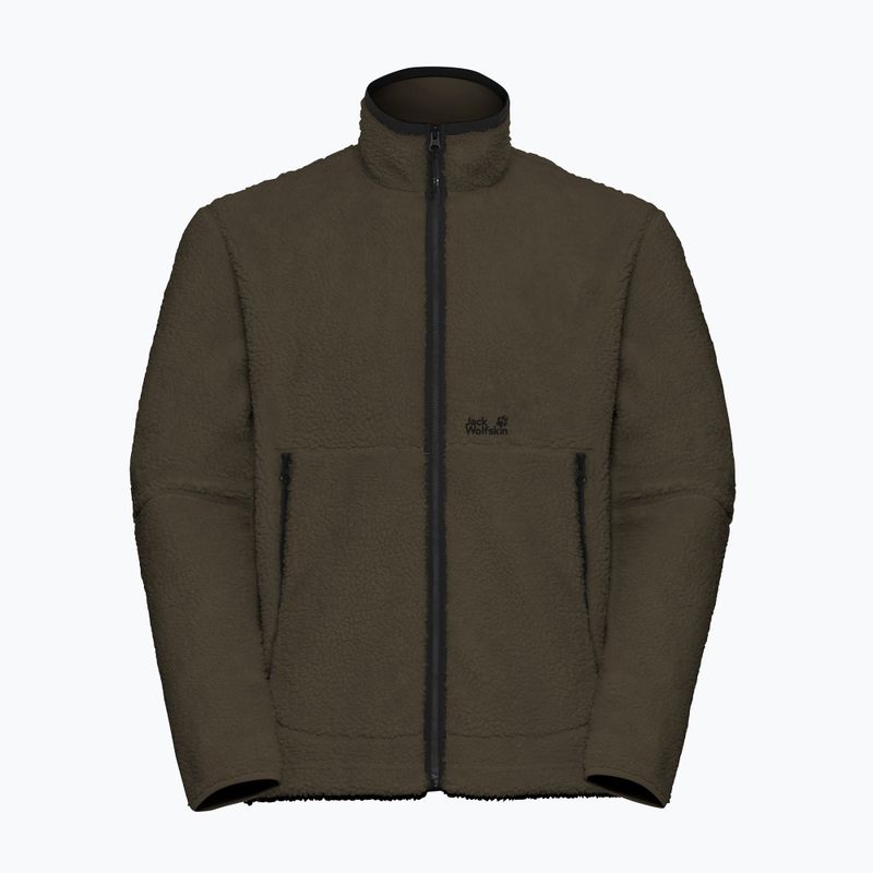Vyriškas flisinis džemperis Jack Wolfskin Stone Lite obsidian moss 7