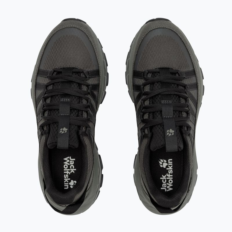 Moteriški turistiniai batai Jack Wolfskin Wild Hike Texapore Low black/phgantom 3