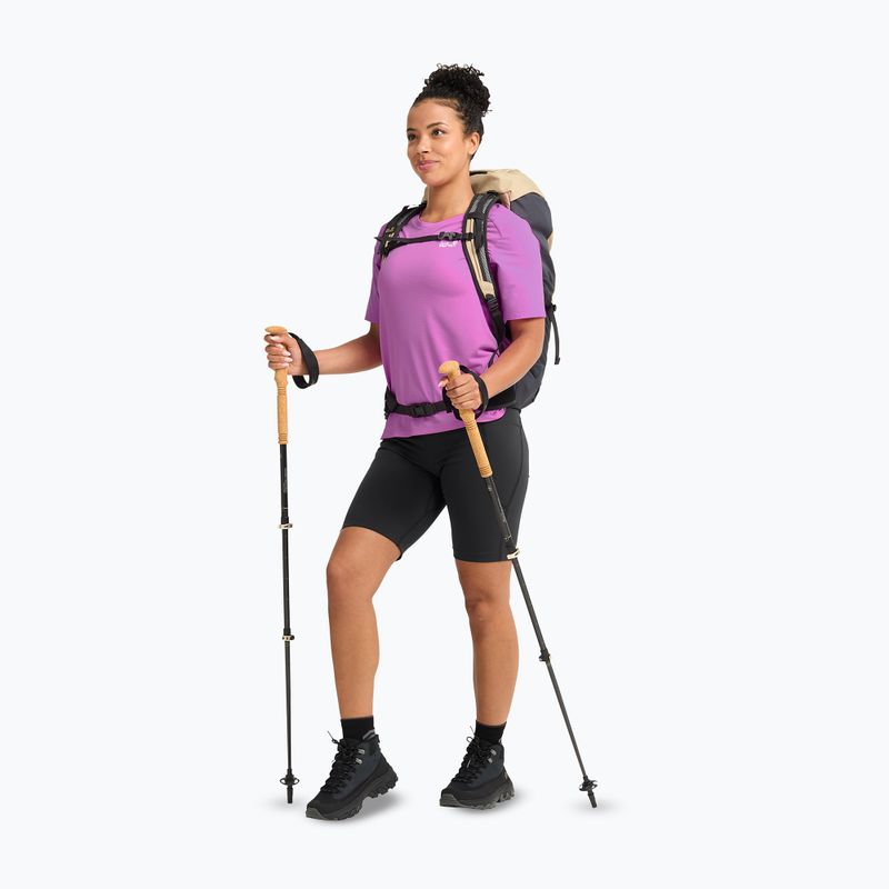 Moteriški trekingo šortai Jack Wolfskin Wildstride black 2