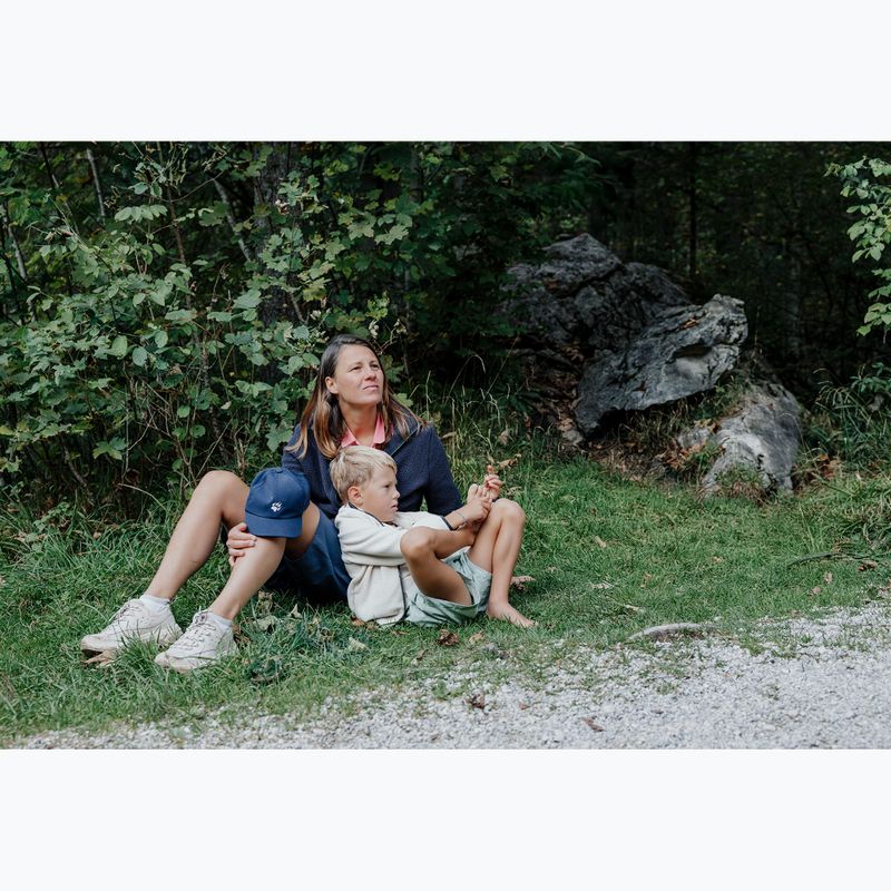 Moteriškas flisinis džemperis Jack Wolfskin Lite Curl Full Zip dark navy 9