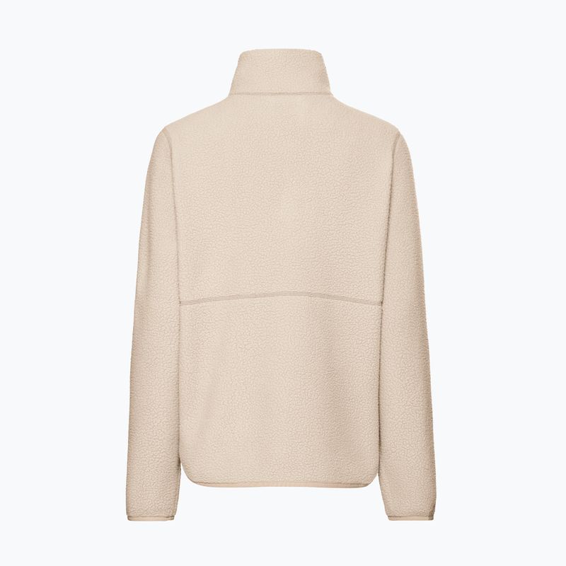 Moteriškas flisinis džemperis Jack Wolfskin Lite Curl Full Zip oyster 8