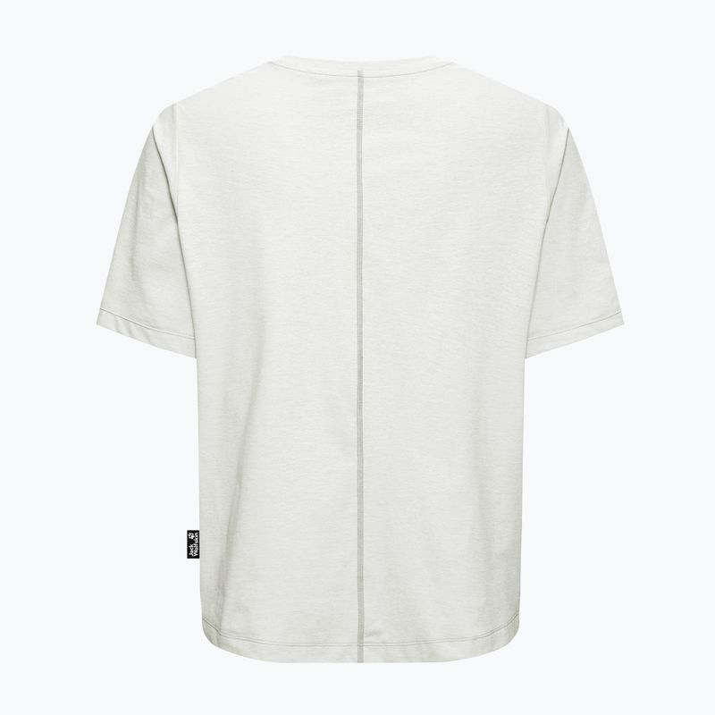 Moteriški žygio marškinėliai Jack Wolfskin Travel T stark white 6