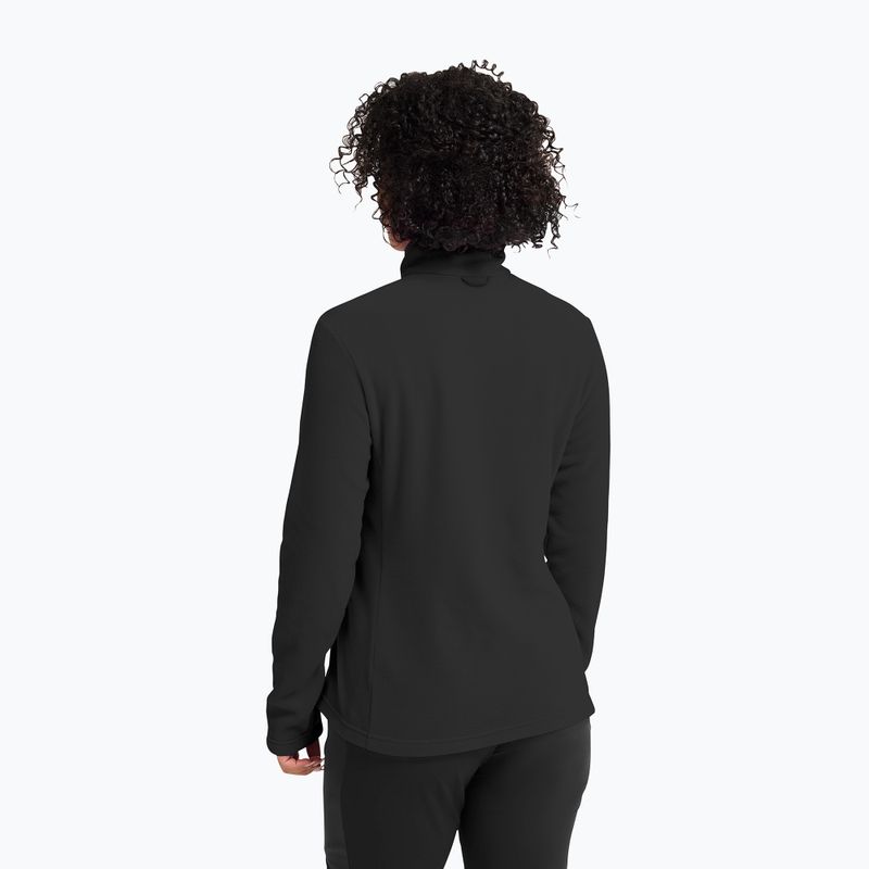 Moteriškas flisinis džemperis Jack Wolfskin Taunus 100 Full Zip black 3