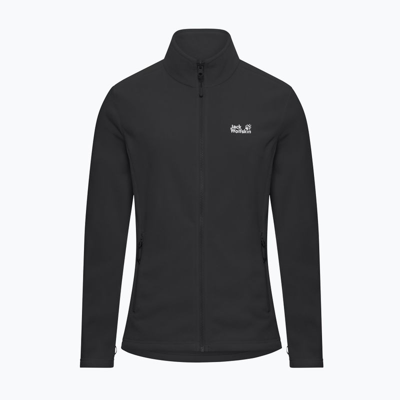 Moteriškas flisinis džemperis Jack Wolfskin Taunus 100 Full Zip black 7