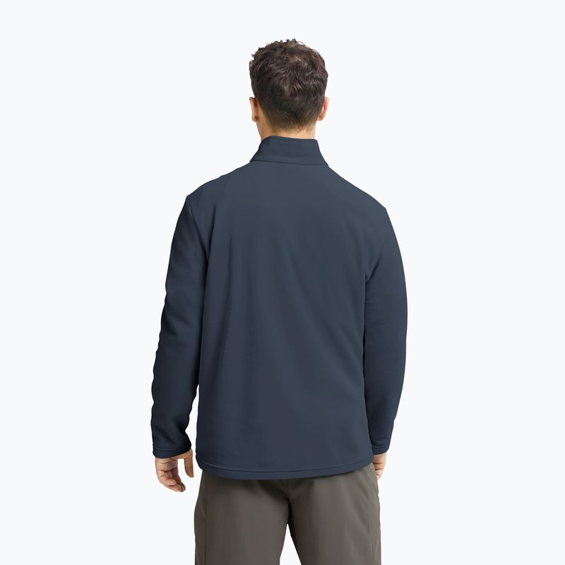 Vyriškas flisinis džemperis Jack Wolfskin Taunus 100 Half Zip midnight sky 3