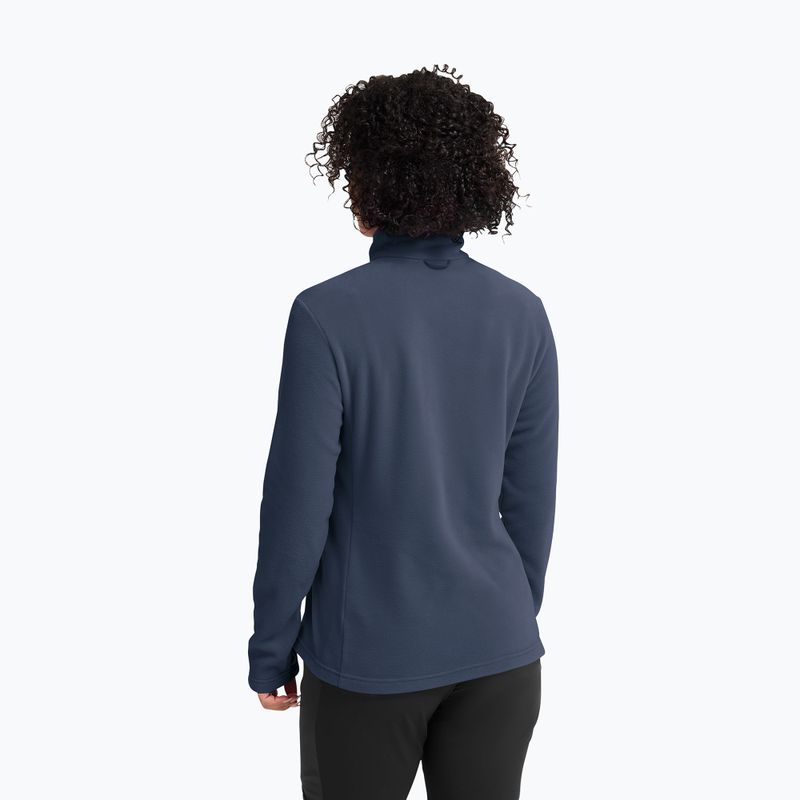 Moteriškas flisinis džemperis Jack Wolfskin Taunus 100 Full Zip midnight sky 3