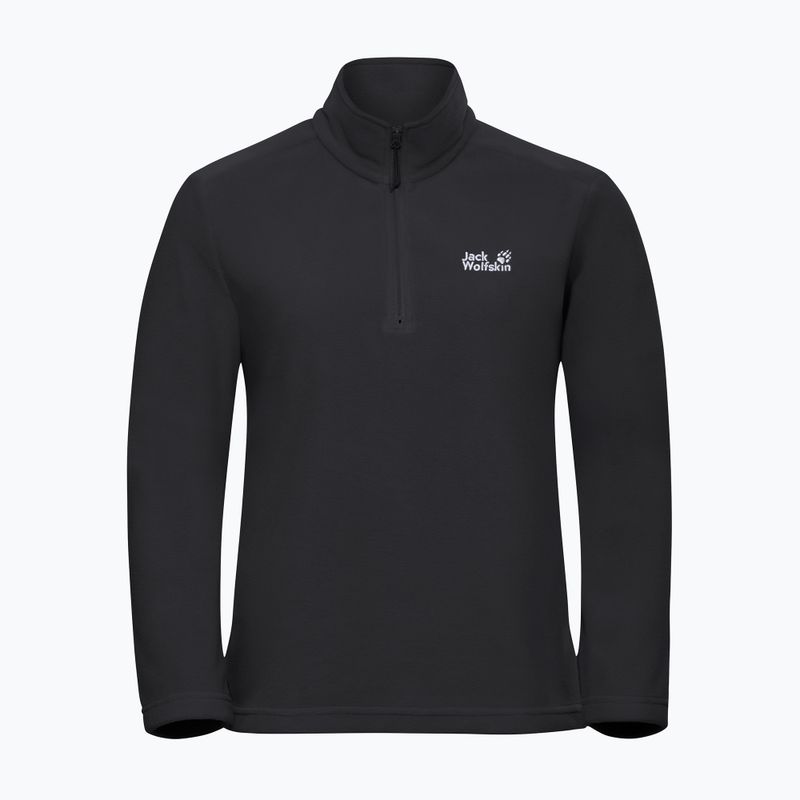 Moteriškas flisinis džemperis Jack Wolfskin Taunus 100 Half Zip black 5
