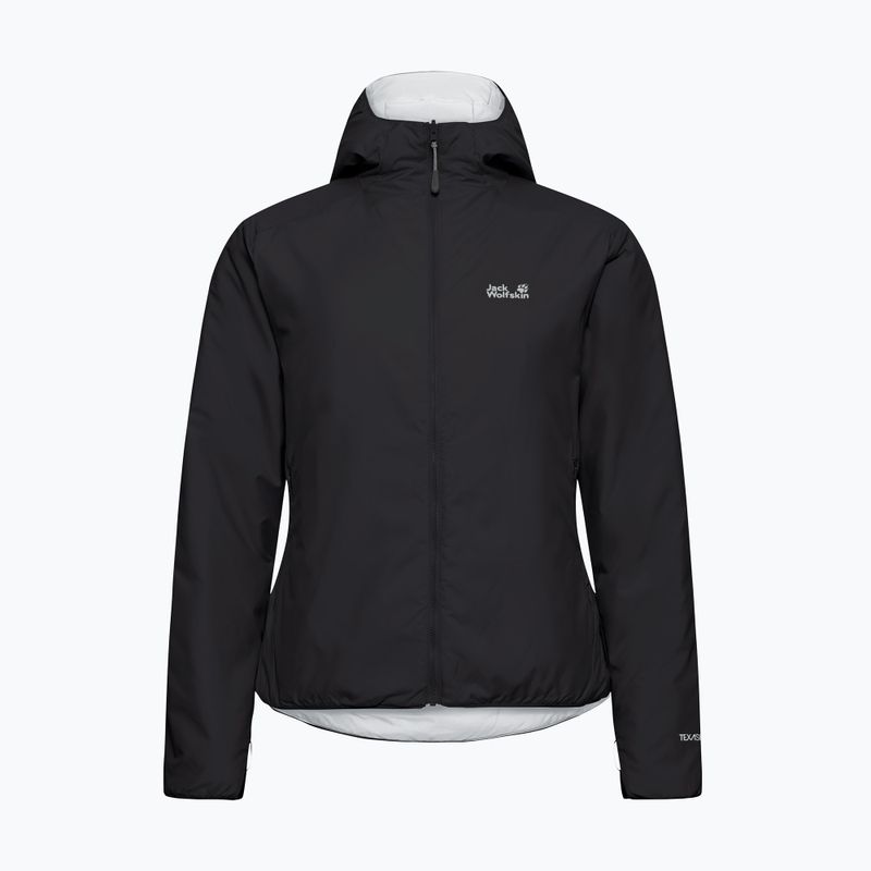 Moteriška pašiltinta striukė Jack Wolfskin Trail Light Ins 2IN1 black 6