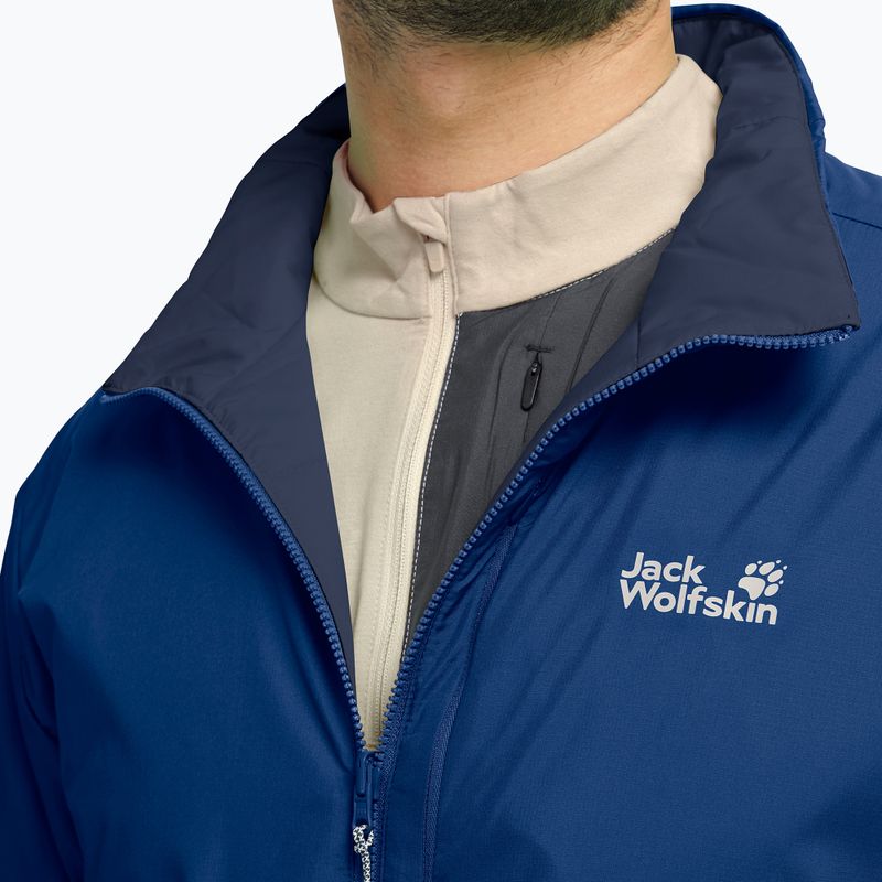 Vyriška pašiltinta striukė Jack Wolfskin Trail Light Ins 2IN1 blue orchid 4